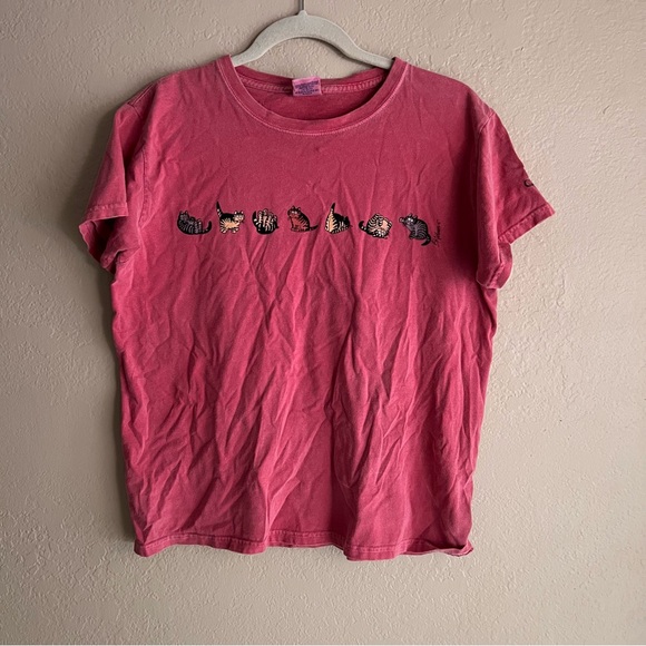 Crazy Cat Lady Wide Body Tee (would make a real cute crop top) - Picture 2 of 11